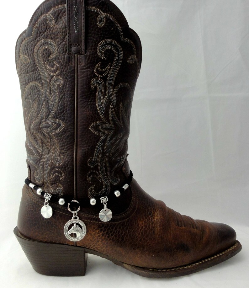 Western Boot Jewelry Bracelets Leather Boot Anklet - Etsy