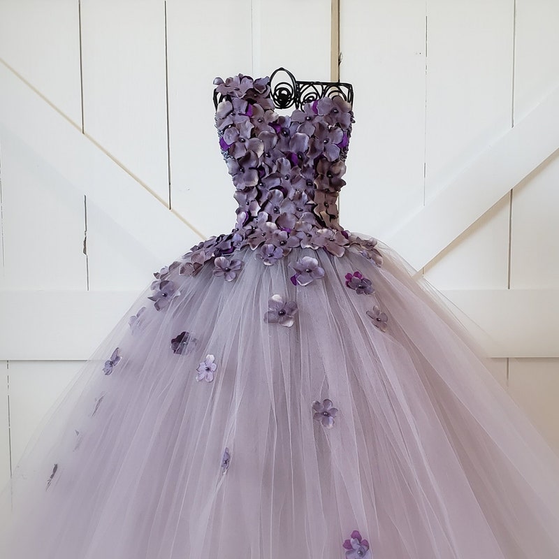Purple Wedding Dress - Etsy