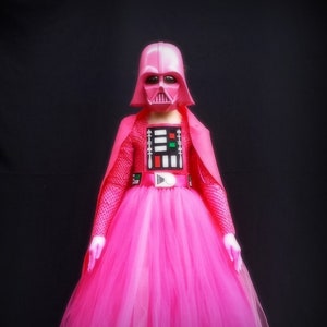 Pink Evil Lord Tutu Costume (without gloves)/Halloween Costume/Dress up Clothes/Birthday Gift/Princess Dress/Cosplay Costume/Birthday