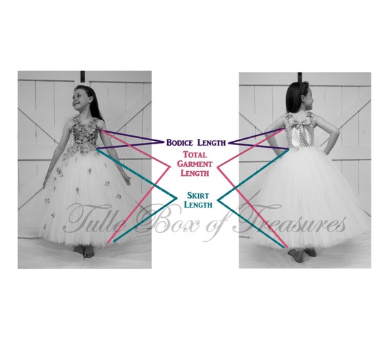 White & Purple Ombre Hydrangea Tulle Dress With Ribbon White & Purple Ombre Hydrangea Tulle Dress With Ribbon