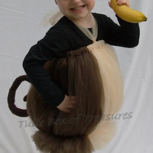 Costume da scimmia meravigliosa/Costume di Halloween/Costume da tutù/Abiti da travestimento/Regalo di compleanno/Costume di tulle/Festa di compleanno