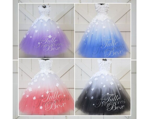 Color hortensia online vestido