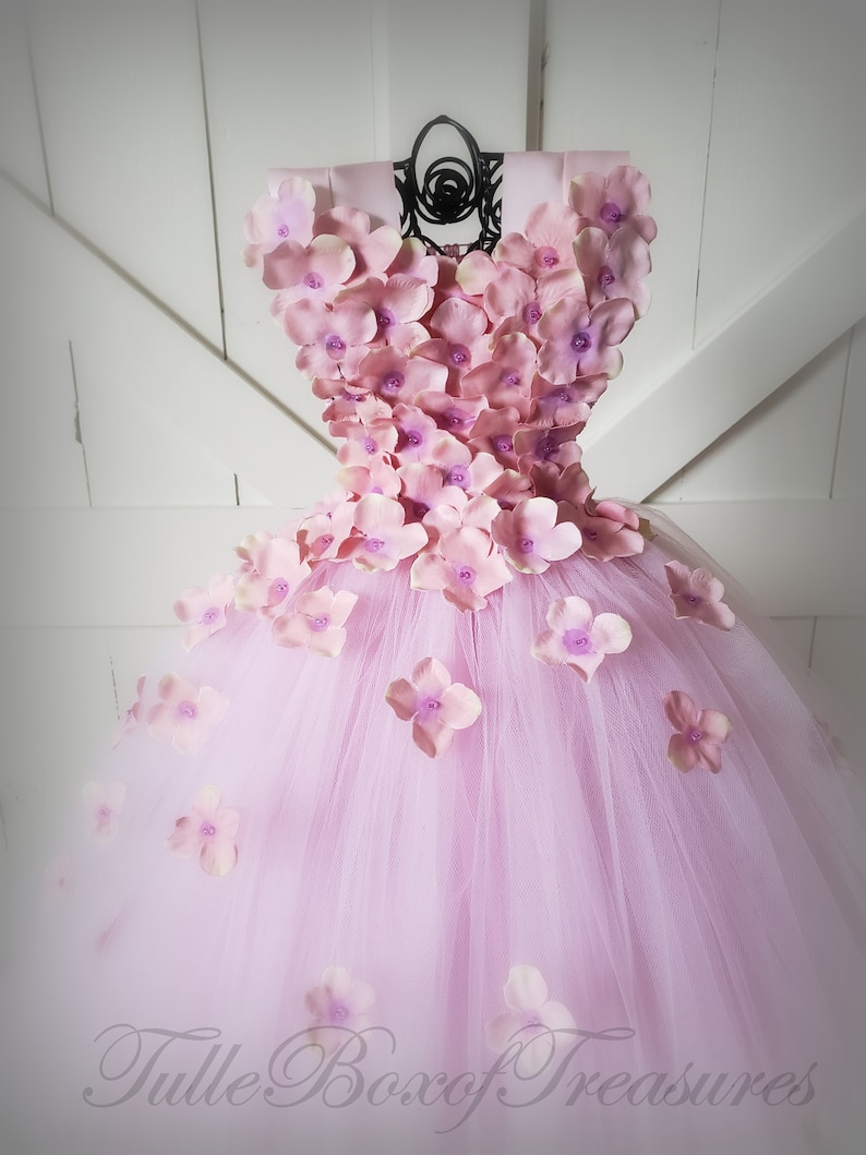 Kristina Dress Hydrangea Pink
