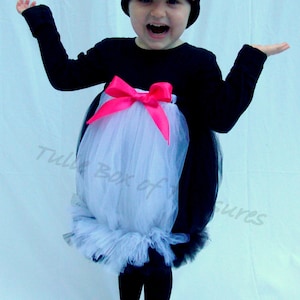 Pretty Penguin Costume/Tutu Costume/Halloween Costume/Tutu Costume for Girls/Dress up/Princess Dress/Birthday Party/Girl/Princess Costume