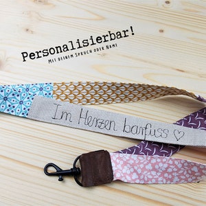 Schlüsselband, Schlüsselband lang und kurz, personalisiertes Schlüsselband mit Spruch/Name, Schlüsselanhänger