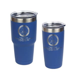 U.S. Merchant Marine Academy Crest Engraved Tumblers