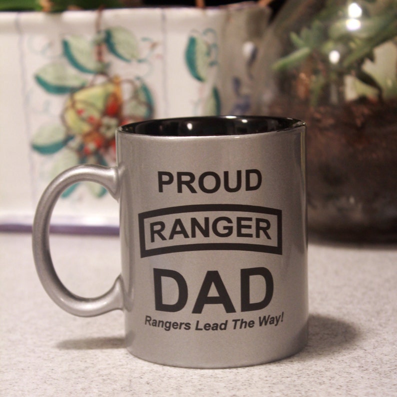 Proud US Army Ranger Dad Coffee Cup - Etsy