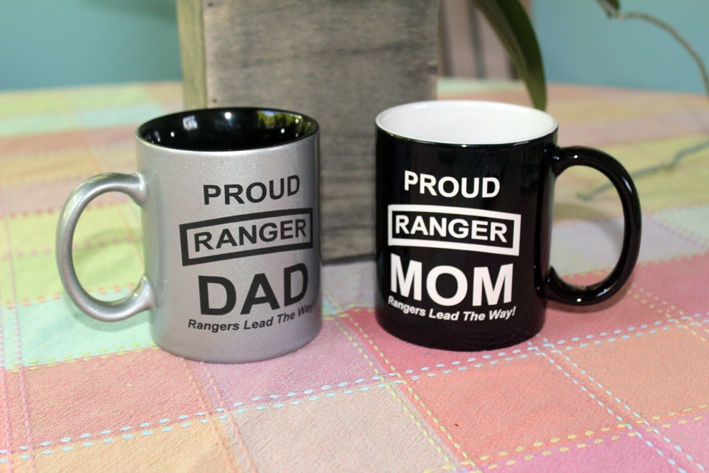 Proud US Army Ranger Dad Coffee Cup - Etsy