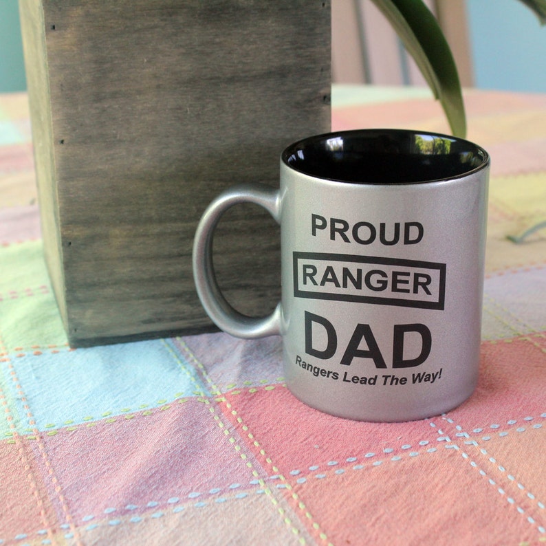 Proud US Army Ranger Dad Coffee Cup - Etsy