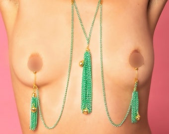 Non piercing nipples jewelry. Perfect gift for couples all year round.