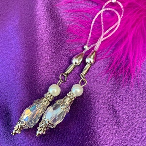 Clip on nipple jewelry. Fake nipple rings. Sexy nipple clamps. Anniversary gift for husband. Mature.