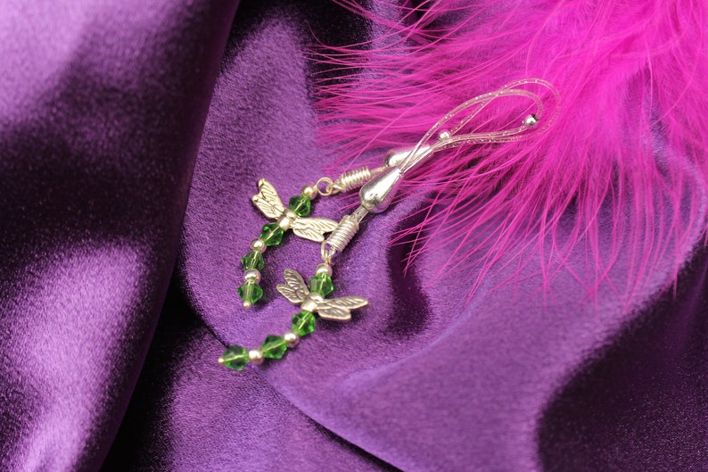 Erotic Lingerie Accessory. Nipple Jewelry Non Piercing. Etsy Canada