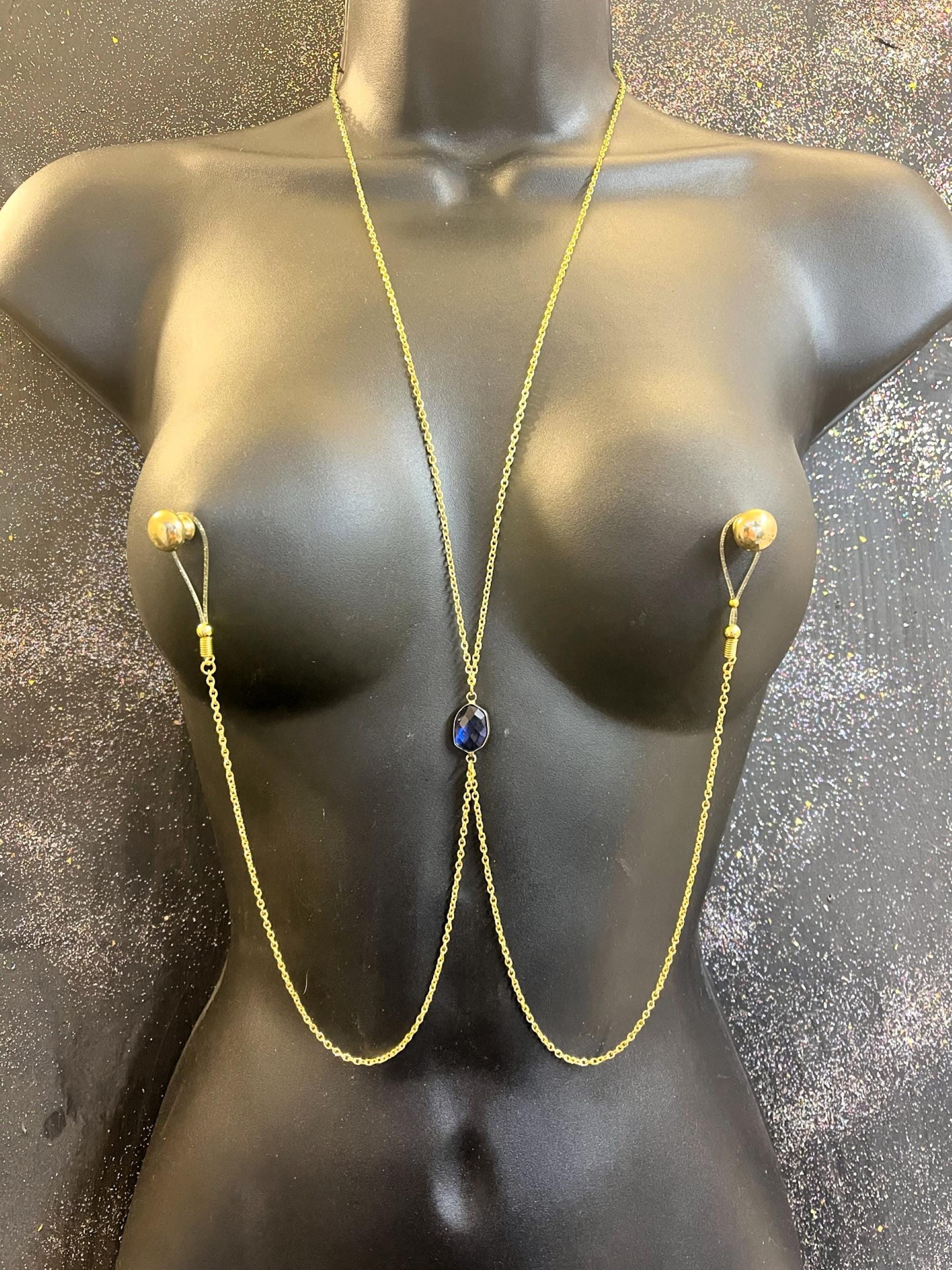 Sex Toys for Couples. Nipple Play Jewelry. Collar Nipple Chain. Mature. -  Etsy