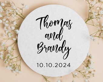 Coaster as Favors, Custom Drink Coasters for Weddings, Personalized Wedding Coasters, Unique Wedding Coasters, Wedding Favor Coasters (182)