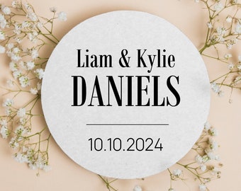 Custom Drink Coasters for Weddings, Coaster as Favors, Wedding Favor Coasters, Unique Wedding Coasters, Personalized Wedding Coasters (179)