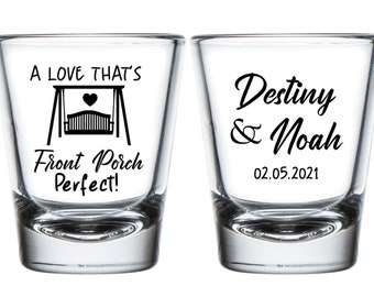 Custom Wedding Shot Glasses, Custom Wedding Shot Glass Favors, Custom Shot Glasses Wedding Favors, Personalized Shot Glasses as Favors (137)