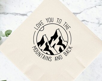 2ply Paper Napkins, Wedding Napkins, Custom Paper Napkins, 2ply Wedding Napkins, Dinner Napkins for Wedding, Wedding Party 2ply Napkins (21)