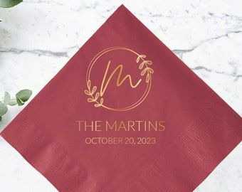 2ply Wedding Napkin Favors, Custom Wedding Napkins, Personalized Wedding 2ply Napkin Favors, Custom 2ply Paper Napkins Wedding Favors (18)