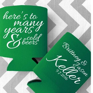 Personalized Wedding Can Coolers, Custom Printed Wedding Can Cooler, personalized favors can coolers for weddings, sweet wedding favors (35)