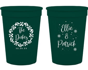 Wedding Stadium Cup Favors, Custom Thank You Stadium Cup, Stadium Cup Wedding Favors, Custom Wedding Stadium Cups, Custom Cup Favors (291)