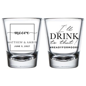 Personalized Favor Wedding Shot Glasses, Personalized Shot Glass Favors, Custom Shot Glass Wedding Gifts, Shot Glasses Wedding Favors (112)