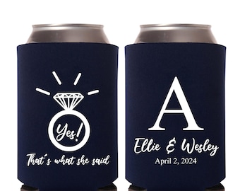 Personalized Wedding Can Coolers Favor, Custom Can Coolers Favor for Guest, Custom Can Coolers Favor, Custom Wedding Can Coolers Favor (273)