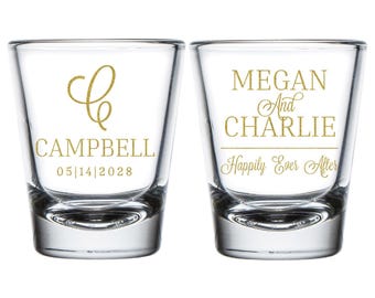 Custom Shot Glass Wedding Favors, Custom Shot Glasses Wedding Favor, Shot Glass Wedding Favors, Personalized Shot Glass Wedding Favors (412)
