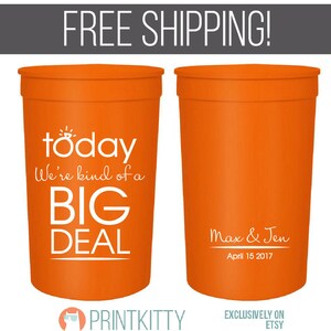Custom Wedding Stadium Cups, Personalized Wedding Stadium Cups, Customized Wedding Stadium Cups, Custom Wedding Stadium Cups, Cup Favors