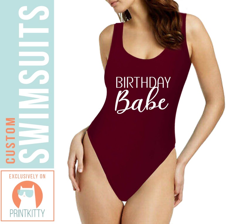 personalized birthday swimsuits