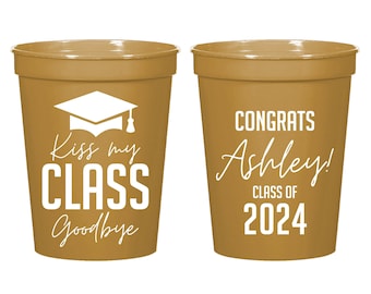Personalized Graduation Stadium Cup Favors, Custom Graduation Cup Favors, Custom Graduation Stadium Cups, Customized Graduation Cups (356)