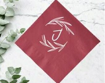 Personalized Paper Napkins for Wedding, Personalized Wedding Napkin Favors, Custom Wedding Napkins, Custom Wedding Napkins for Guests (49)