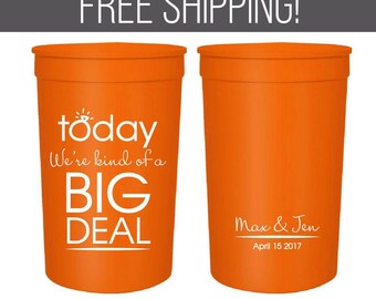 Custom Wedding Stadium Cups, Personalized Wedding Stadium Cups, Customized Wedding Stadium Cups, Custom Wedding Stadium Cups, Cup Favors