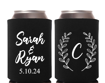 Custom Wedding Can Coolers, Personalized Wedding Can Coolers Favors, Personalized Can Coolers Wedding Favor, Custom Can Coolers Favors (277)