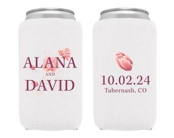 Full Color Neoprene Can Coolers, Personalized Neoprene Can Cooler Favor, Full Color Neoprene Can Coolers, Neoprene Stubby Holder Favor (405)