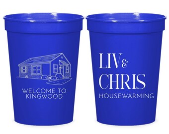 Personalized Venue Stadium Cups, Wedding Venue Stadium Cup Favor, Customized Wedding Stadium Cup Favor, Personalized Stadium Cup Favor (429)