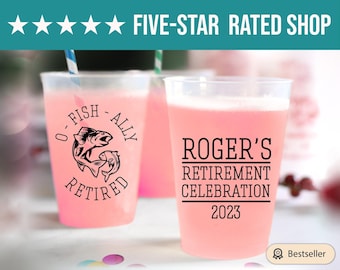 Retirement Frosted Cups Gift For Men, Funny Retirement Frosted Cups, Men's Retirement Frosted Cup, Personalized Retirement Frosted Cup (252)