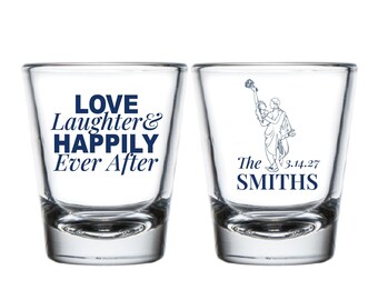 We've Waited For This Personalized Wedding Shot Glasses, Custom Wedding Shot Glasses, Wedding Shot Glasses Favors, Custom Shot Glasses (420)