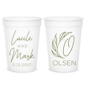 Custom Wedding Stadium Cups, Personalized Stadium Cups Wedding Favors, Wedding Plastic Cups Favors, Custom Plastic Cups Wedding Favors (171)