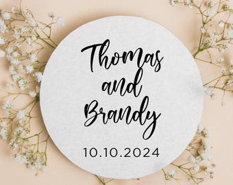 Coaster as Favors, Custom Drink Coasters for Weddings, Personalized Wedding Coasters, Unique Wedding Coasters, Wedding Favor Coasters (182)