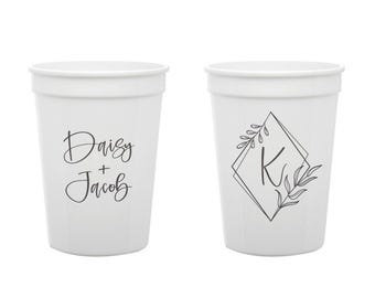 Wedding Stadium Cups, Personalized Stadium Cups, Custom Stadium Cups, Custom Plastic Cups Wedding Favors, Custom Wedding Stadium Cups (173)