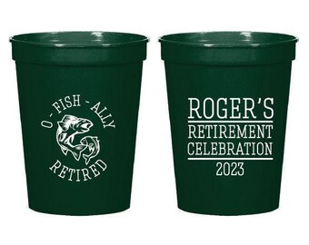 Retirement Stadium Cups Gift For Men, Funny Retirement Stadium Cups, Men's Retirement Stadium Cup, Personalized Retirement Stadium Cup (252)