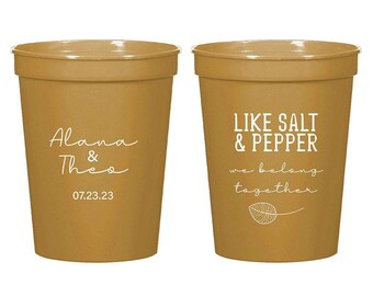 We Belong Together Stadium Cup, Personalized Wedding Stadium Cup, Stadium Cup Favor, Stadium Cup for Party, Custom Wedding Stadium Cup (287)