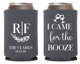 Custom Can Coolers Favor, Custom Wedding Can Coolers Favor, Customized Can Coolers as Favors, Personalized Can Coolers Wedding Favor (301)