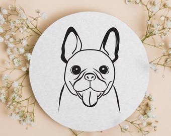 Pet Wedding Coasters, Coaster as Favors, Pet Wedding Favor Coasters, Custom Pet Coasters for Weddings, Personalized Wedding Coasters (358)