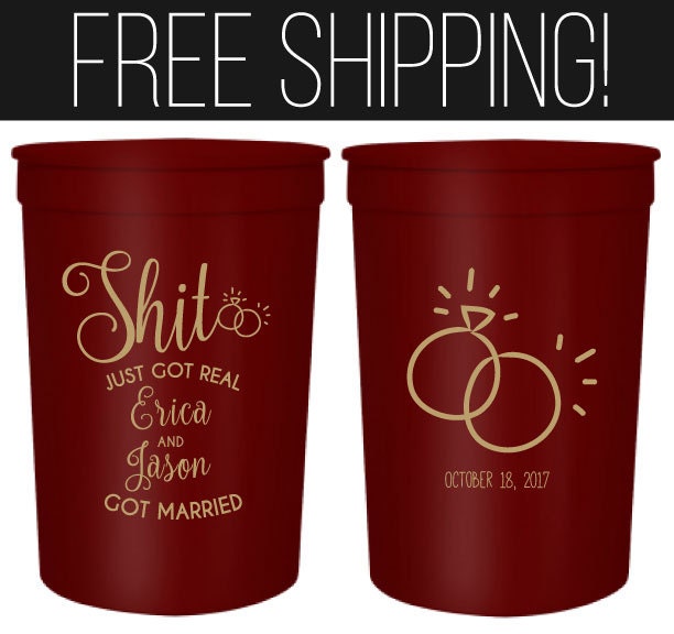 548 Personalized Cheap Wedding Cups Custom Cup Country Wedding