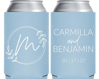 Custom Wedding Favor, Custom Can Coolers Wedding Favors, Personalized Can Coolers Wedding Favor, Custom Can Coolers, Beer Hugger Favor (174)