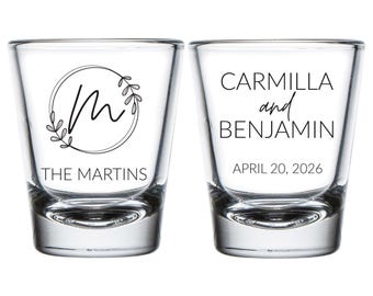 Custom Shot Glasses for Weddings, Personalized Shot Glasses as Wedding Favors, Custom Wedding Favors, Shot Glasses as Wedding Favors (176)
