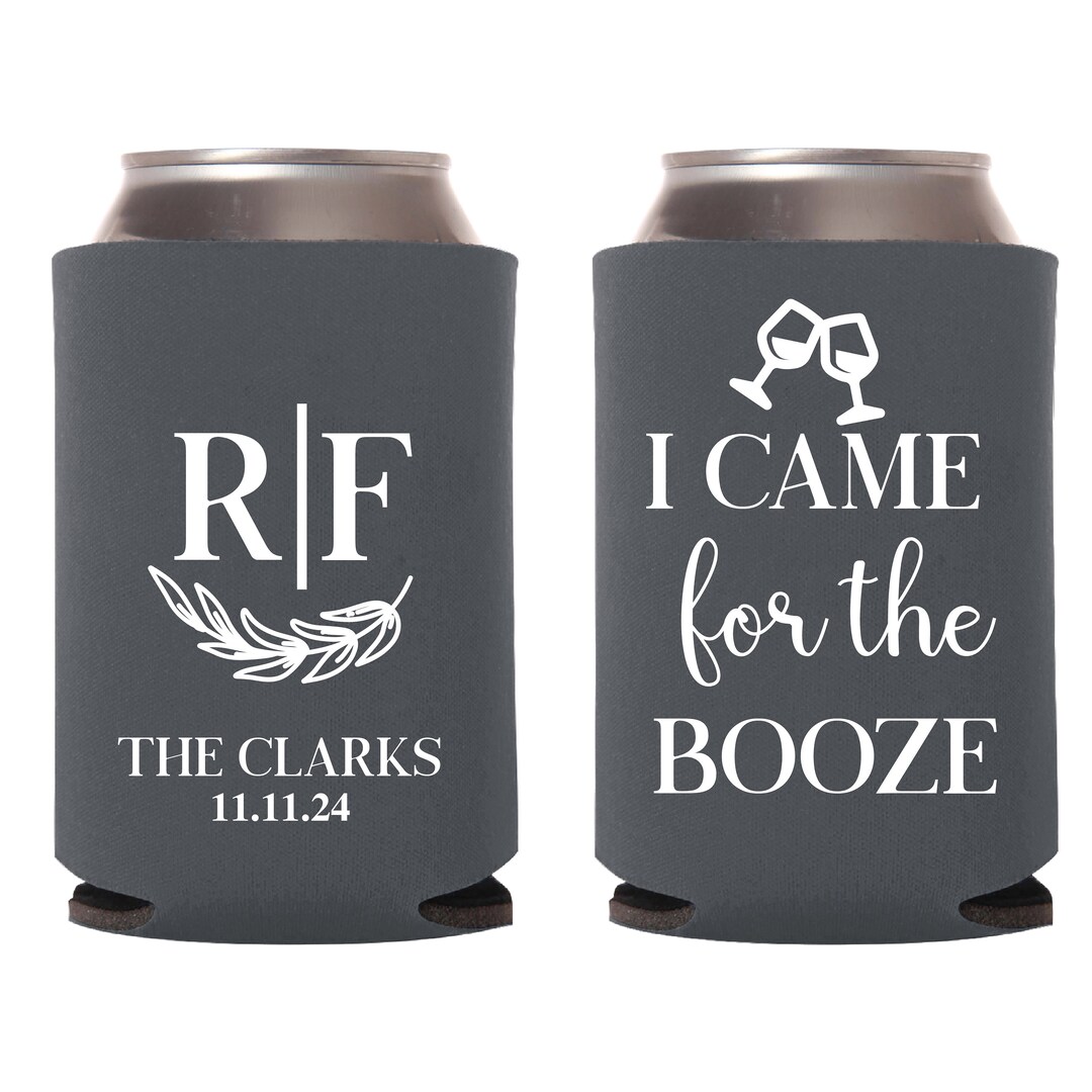 Custom Can Coolers Favor, Custom Wedding Can Coolers Favor, Customized