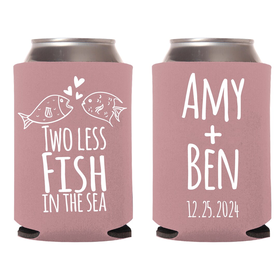 Wedding Can Coolers, Can Coolers, Wedding Coolies, Coolies