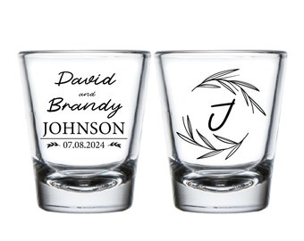 Wedding Shot Glasses Favors, Custom Thank You Shot Glasses, Shot Glass Wedding Favors, Custom Wedding Shot Glass, Custom Shot Glasses (291)